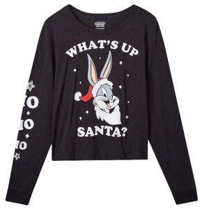Size 1: Torrid Looney Tunes Bugs Bunny What’s Up Santa Graphic Tee